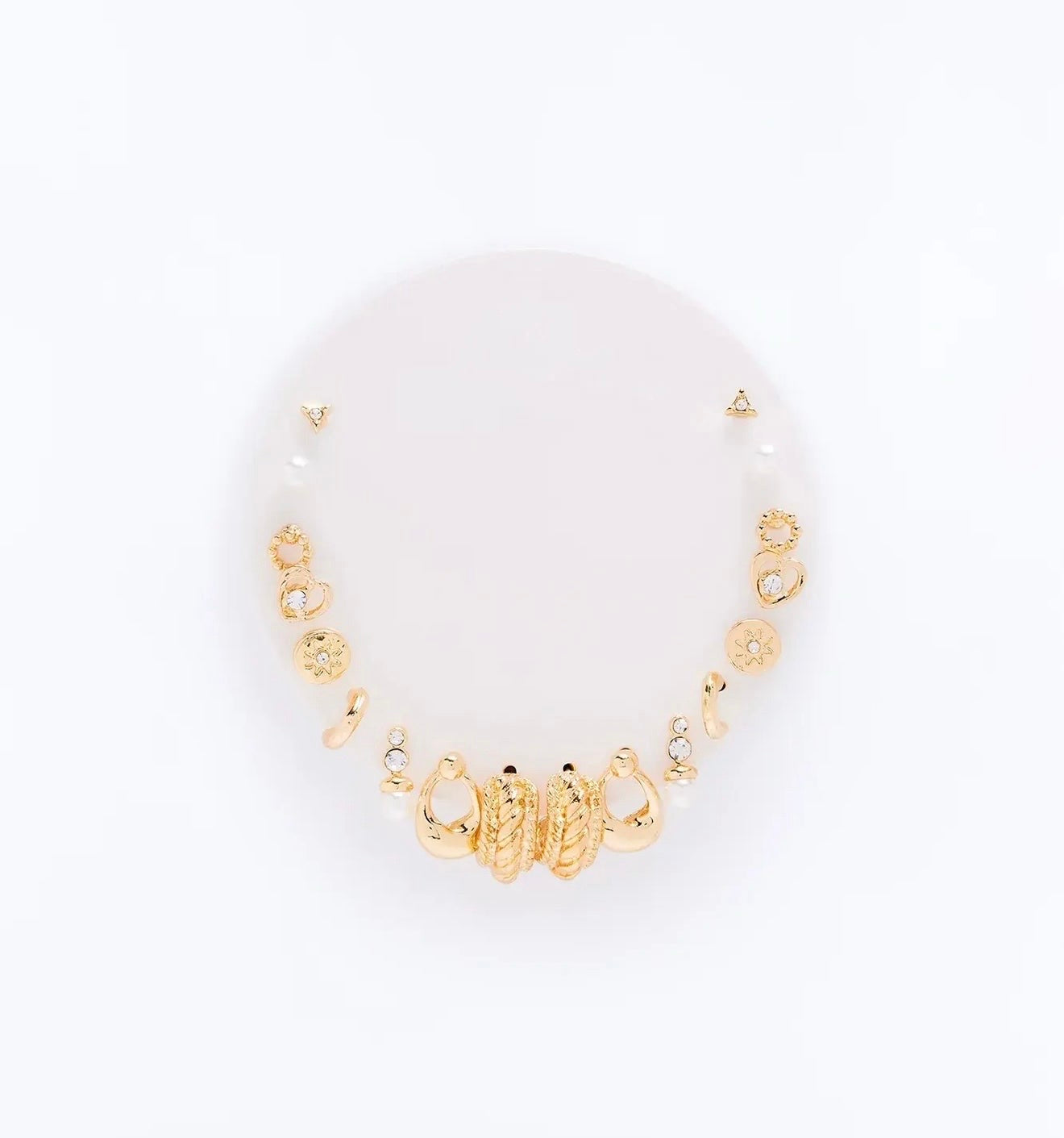 ✨ Lot de 9 paires de boucles d’oreilles – Dorées